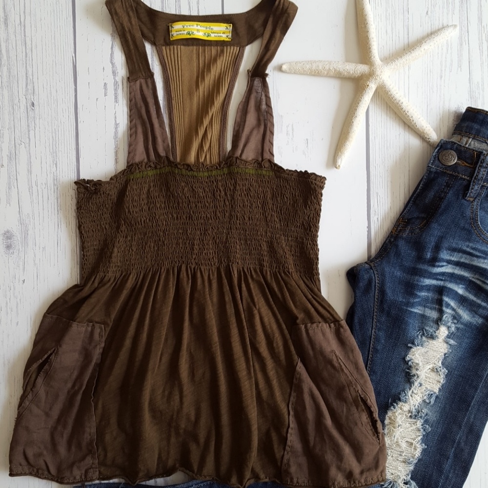 Free People Boho Hippie Tank