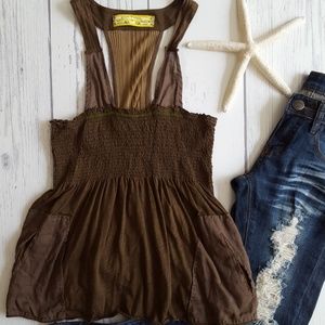 Free People Boho Hippie Tank