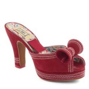 Miss L Fire mules red size 39 (9)