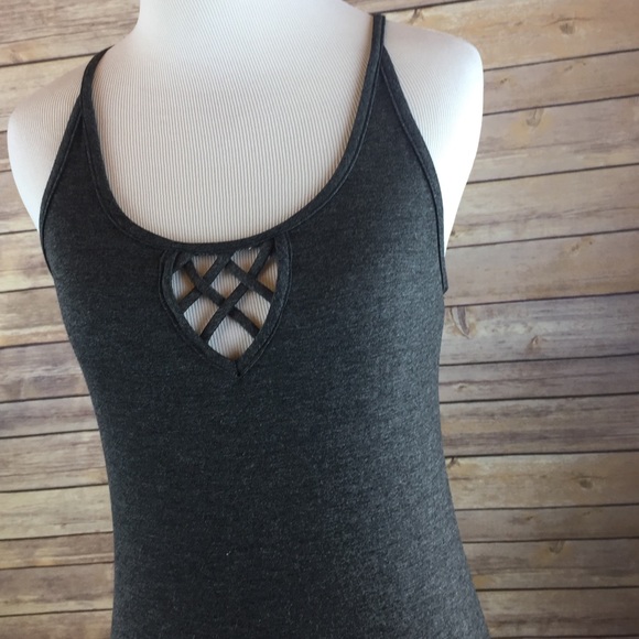 M-L Grey maxi dress - Picture 4 of 5