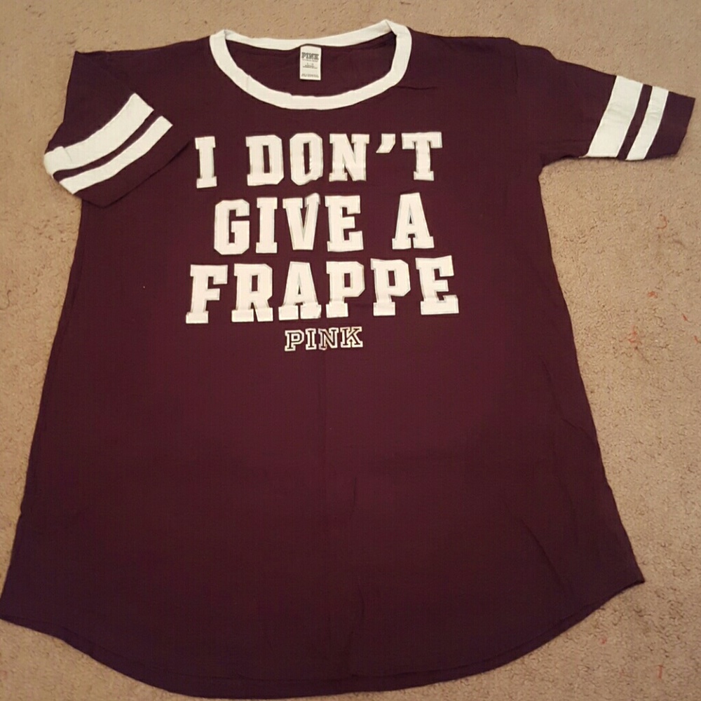 "I dont give a frappe" sleep top
