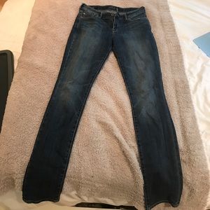 straight leg jeans