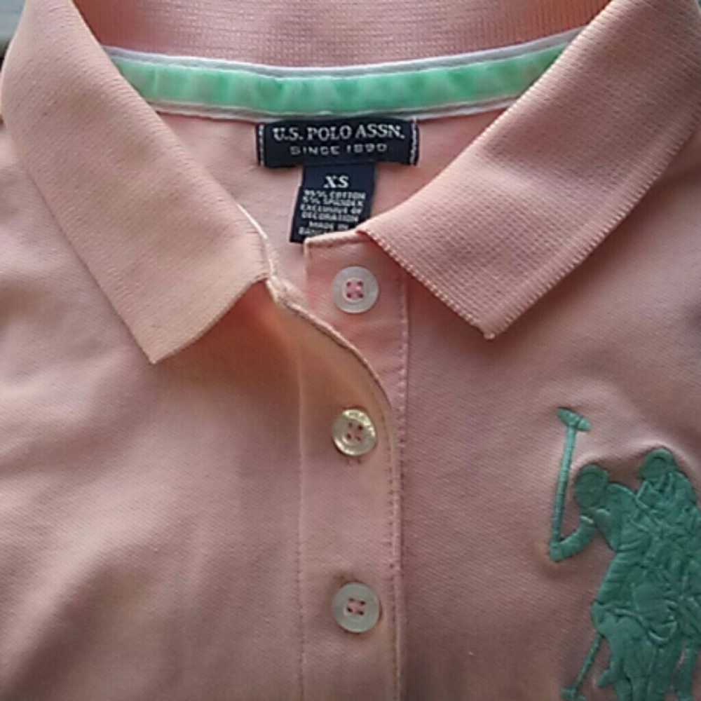 Peach Polo Shirt