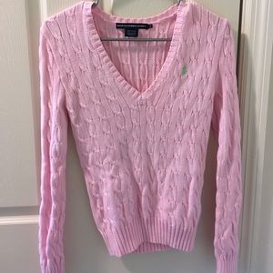 Ralph Lauren Sport Cable Sweater, Size Small