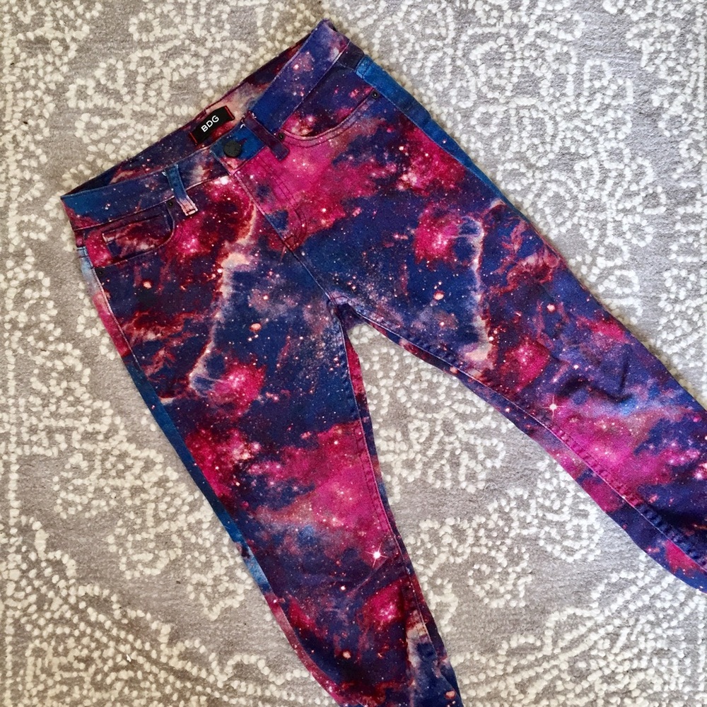 BDG Mid Rise Twig Ankle Galaxy Jeans