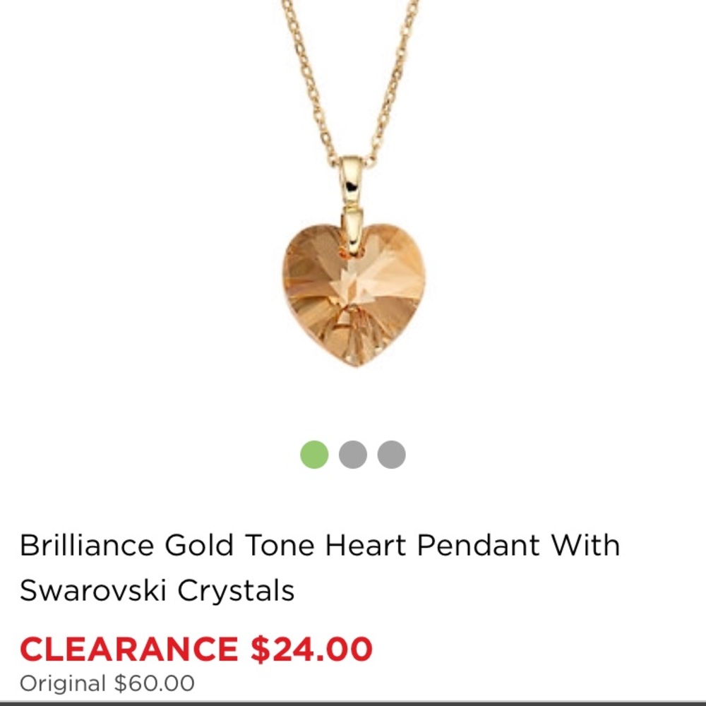 🌟BRAND NEW, NEVER USED NECKLACE swaroski crystal