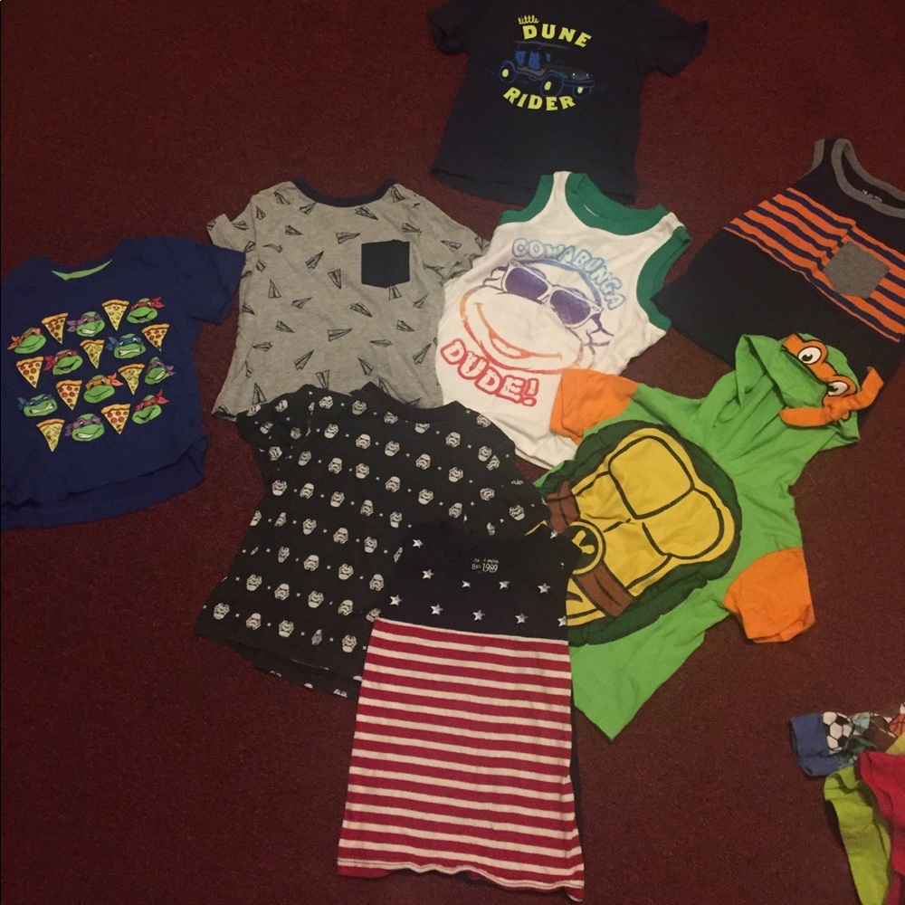 18 month short sleeve lot!