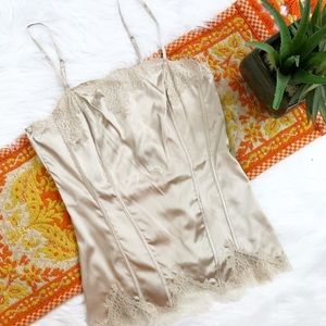 NWT whbm nude silk camisole NWT whbm nude silk camisole