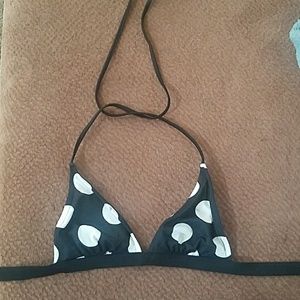 Polka Dot Bikini Top from Pink.