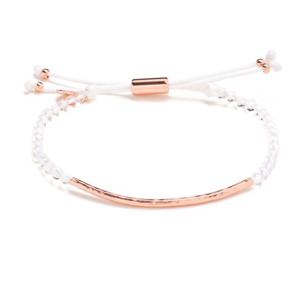 Gorjana bracelets.