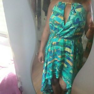 Flowy high low dress