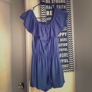 Blue romper
