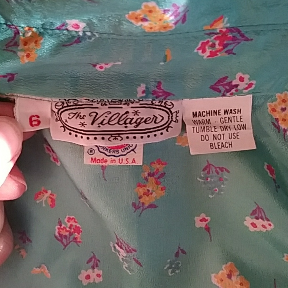 *💐Vintage floral button up - Picture 6 of 7