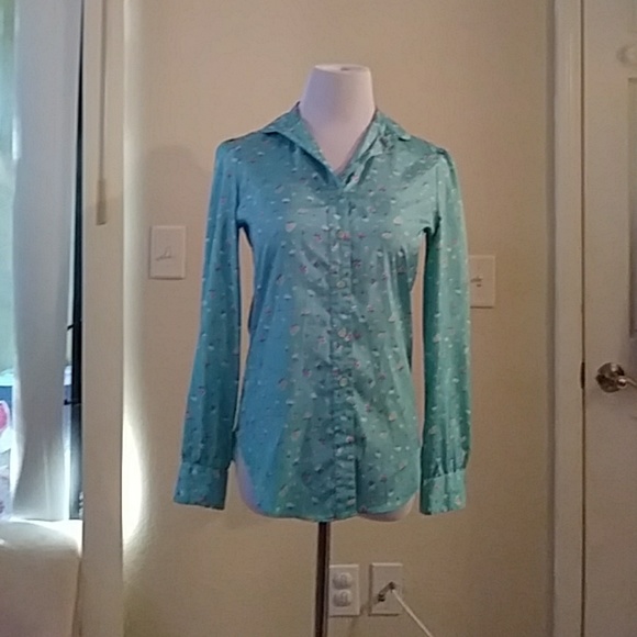 *šVintage floral button up - Picture 2 of 7