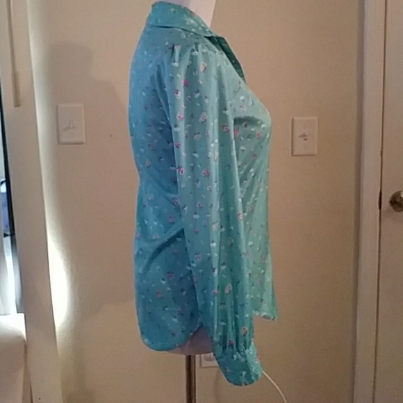 *šVintage floral button up - Picture 3 of 7