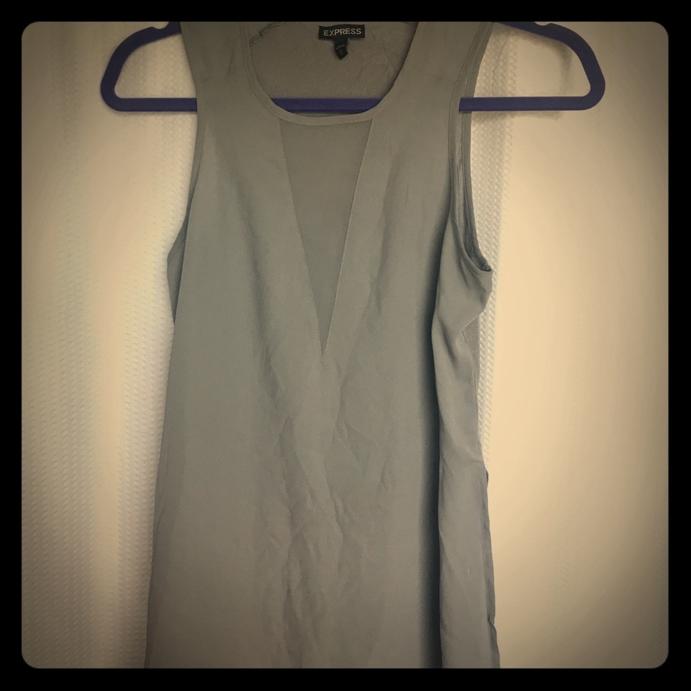 Gray top used one time!