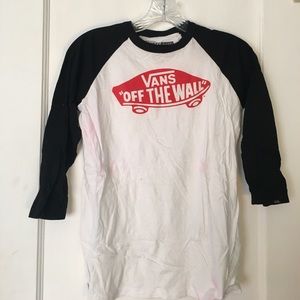 Vans off the wall long sleeve T-shirt