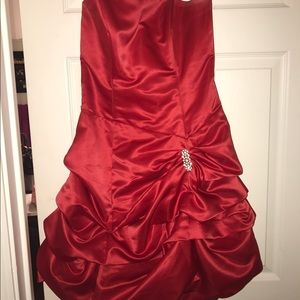 Red dress