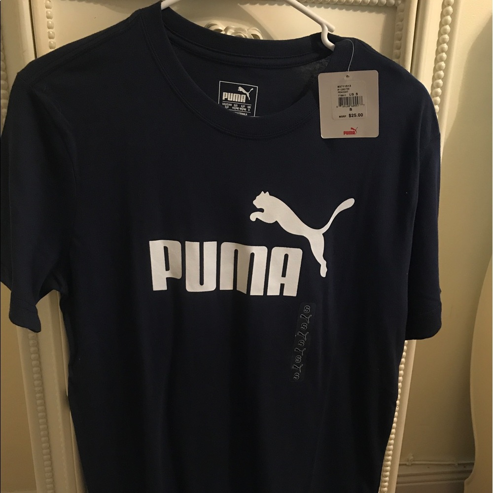 Navy Blue Puma Shirt