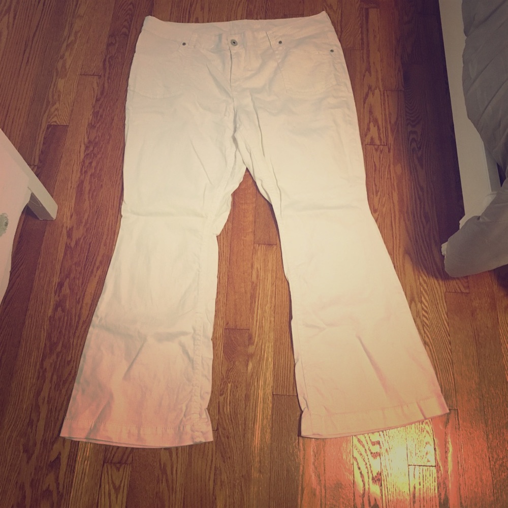 White jeans