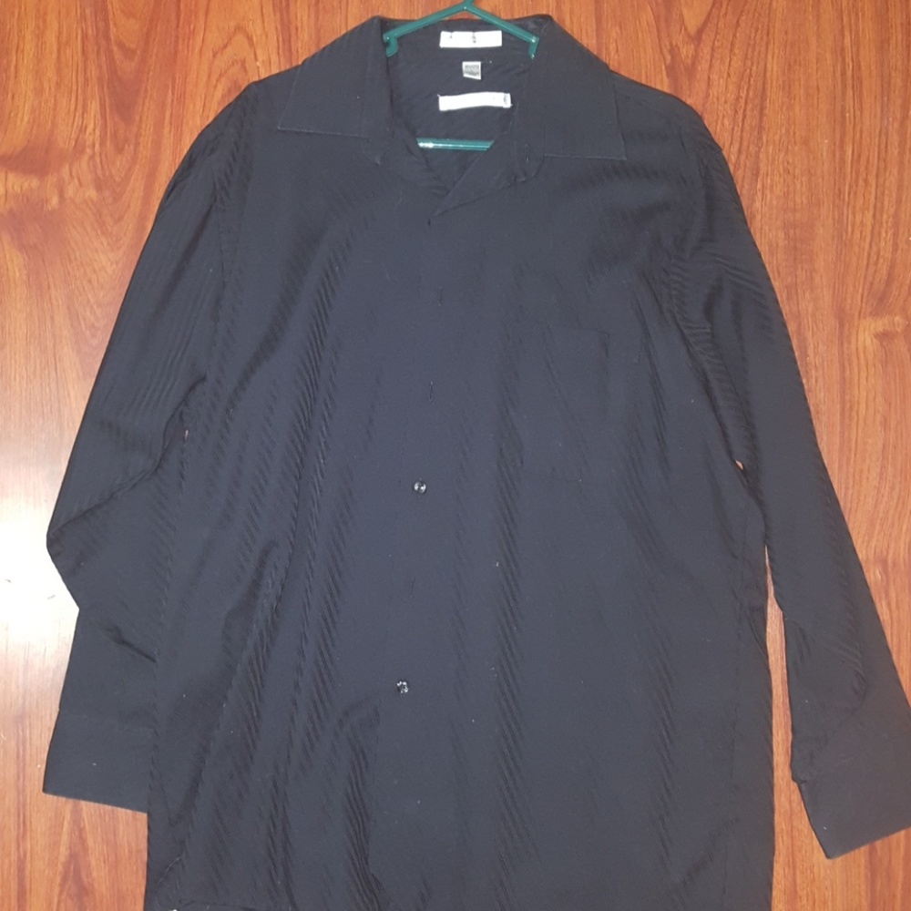 Nwot long sleeve mens black dress shirt