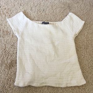 Brandy Melville yellow Charlene top