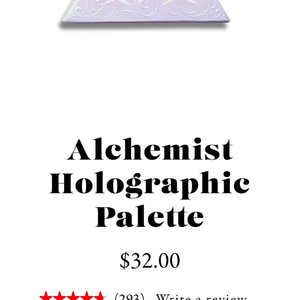 Alchemist holographic pallets