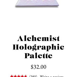 Alchemist holographic pallets