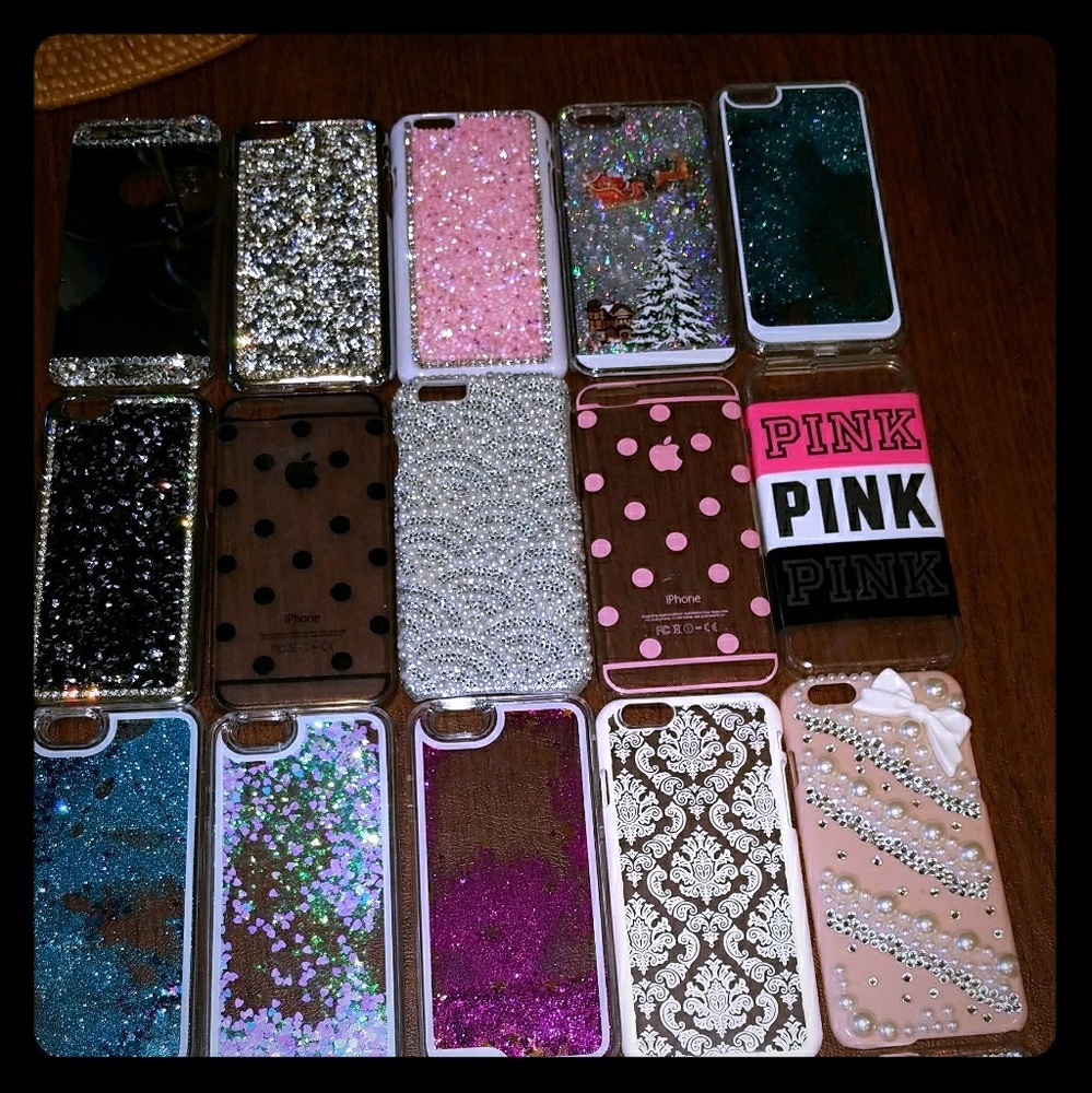 Iphone 6 & 6s  Glitter cases