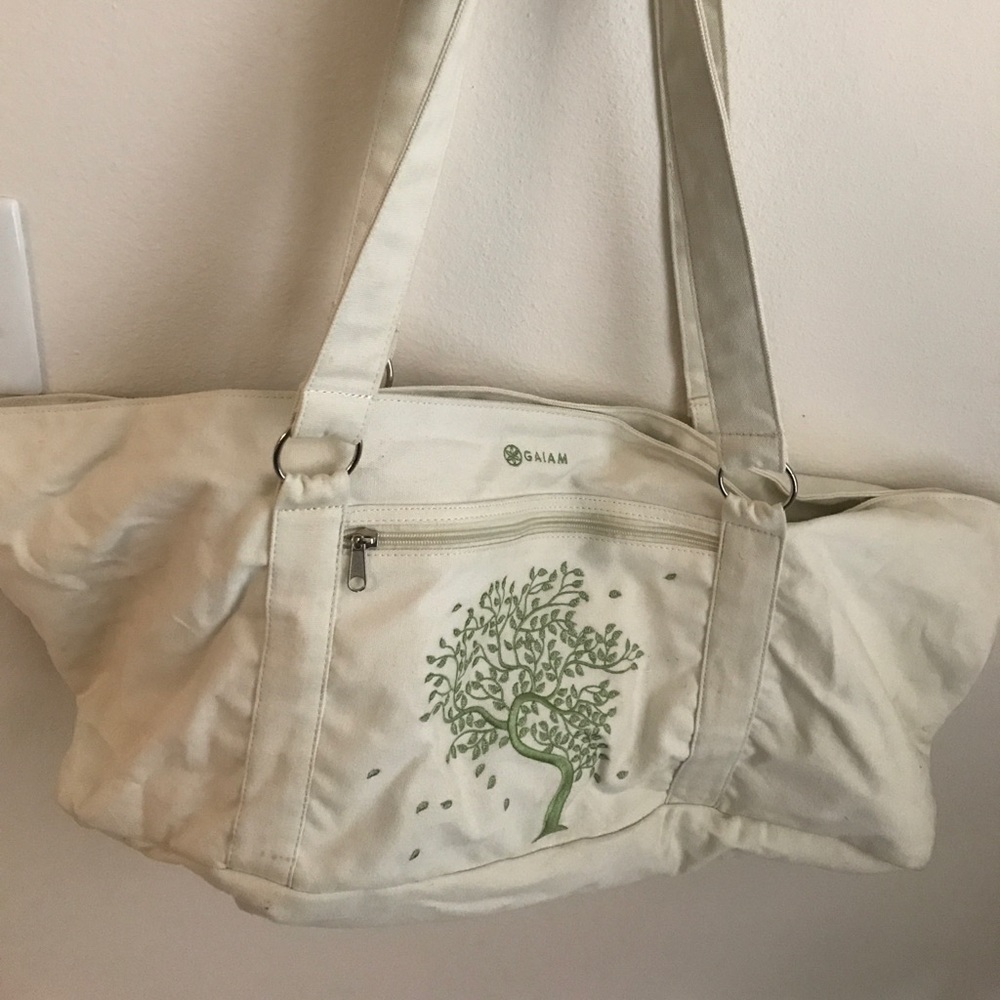 Gaiam yoga bag.