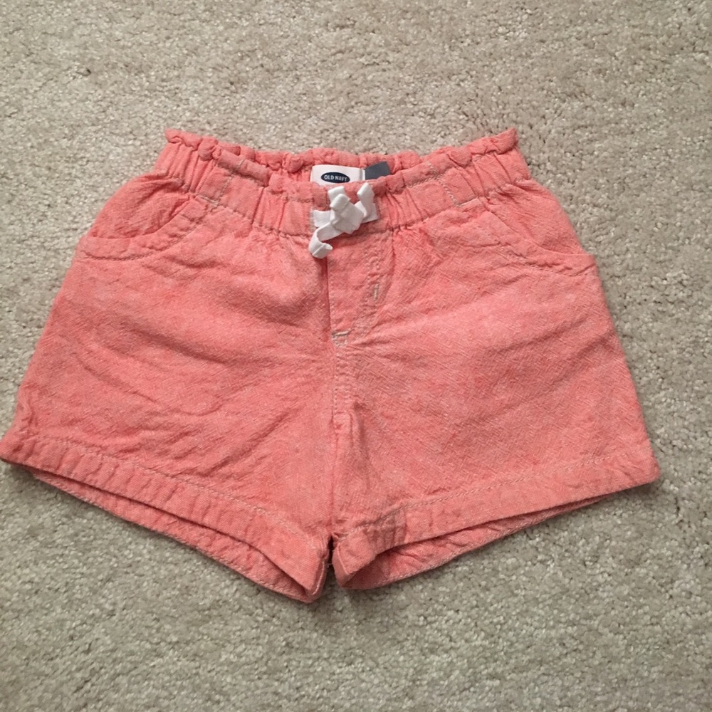 Old Navy Girls Orange Shorts