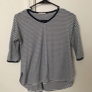Dillard's striped shirt