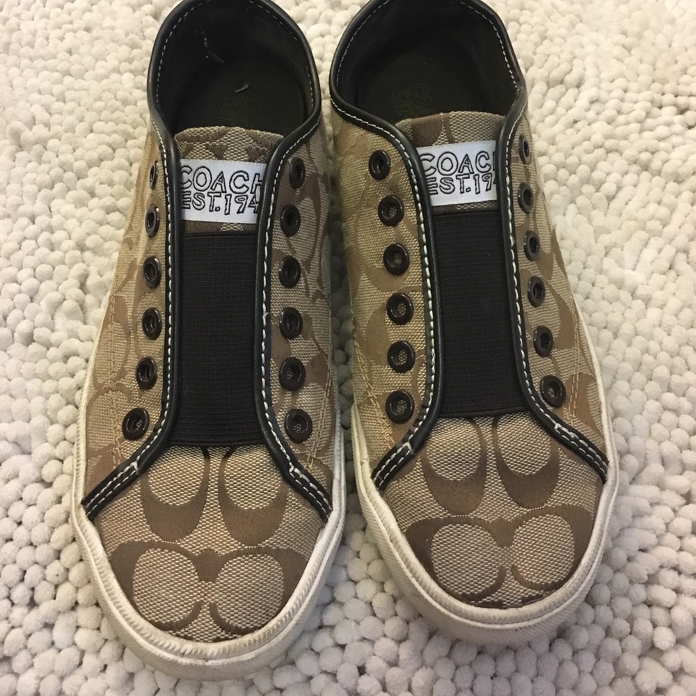 Coach slip sneakers