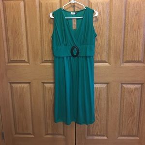 Green dress