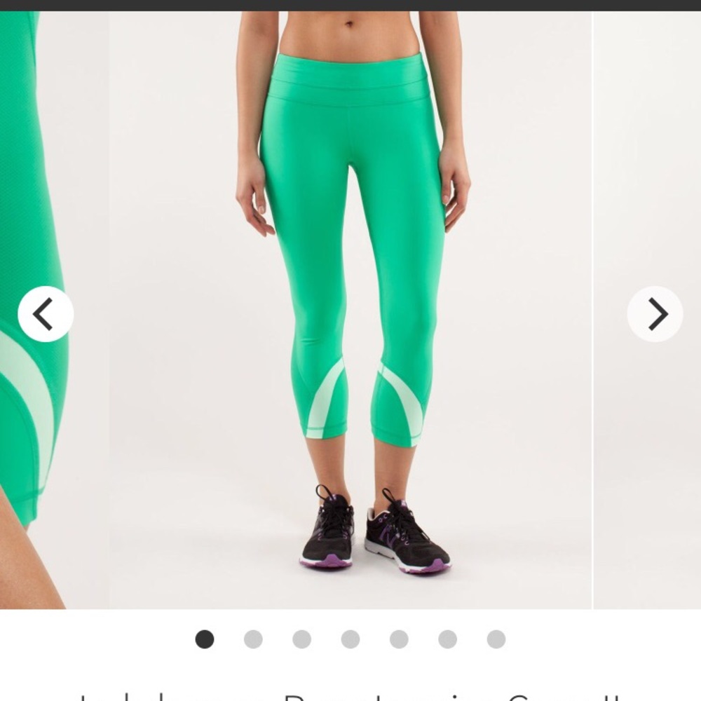 ⚠️Last Call⚠️EUC Lululemon Run Inspire Crops 4