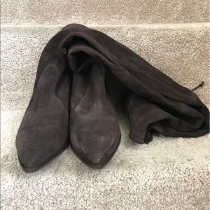 Stuart Weitzman Suede Thigh High Boots