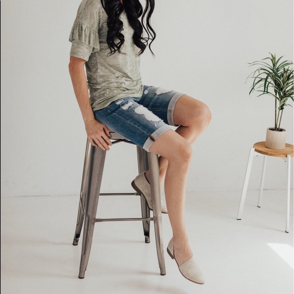 Maddy side cut out flat - Stone - Picture 3 of 5