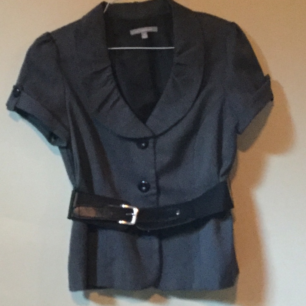 Ladies Short-Sleeved Suit Jacket Sz. M