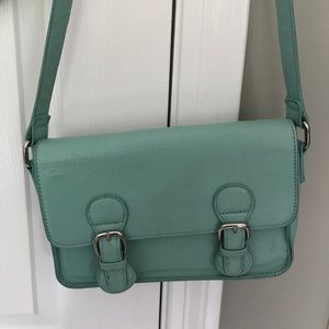 Blue crossbody blue purse