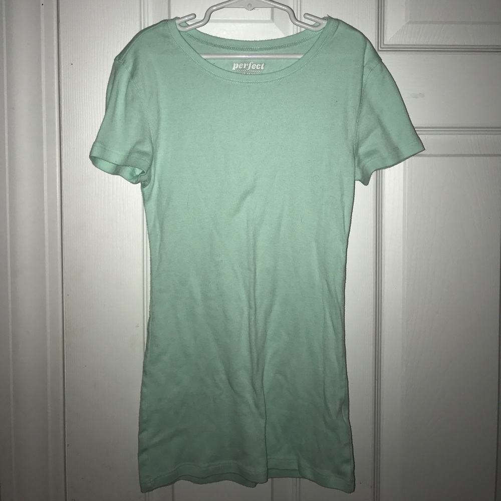 Mint green t-shirt