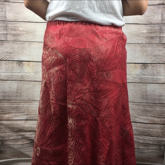 PHILOSOPHY REPUBLIC Crinkle Flares Skirt Size 16W - Picture 5 of 5