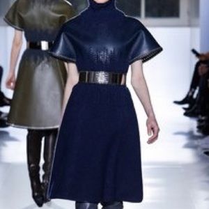Balenciaga FW14 Calfskin Sweater Dress New w/ Tag