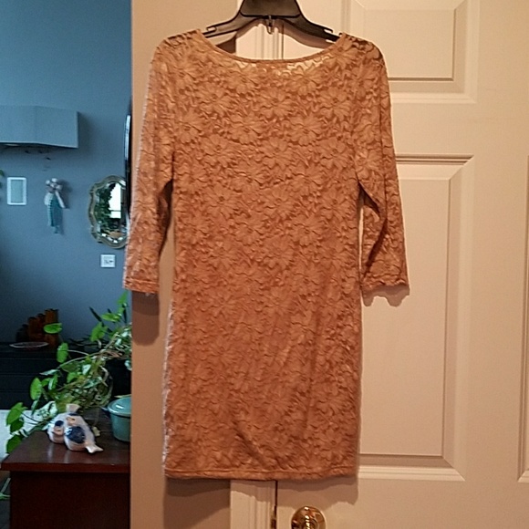 FOREVER 21 SEXY AND CLASSY NUDE W/ TANK LINING - Picture 3 of 3