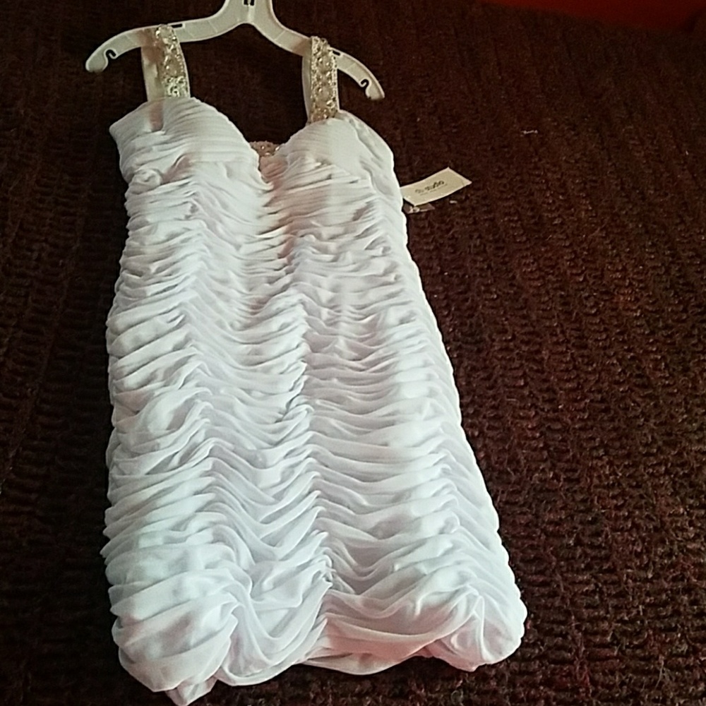 White Cocktail Dress