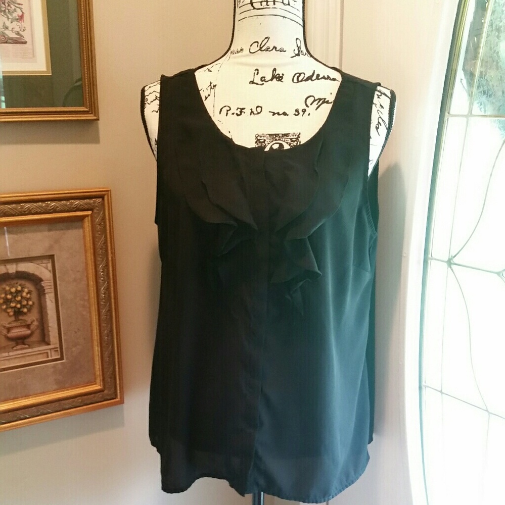 Kenneth Cole REACTION Sleeveless Blouse - L