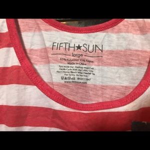 Tops - American flag crop top Tops - American flag crop top