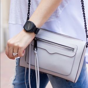 Rebecca Minkoff Avery Crossbody in Smoke