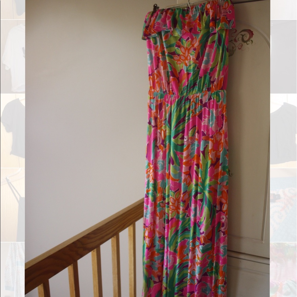Lilly Pulitzer "lulu" maxi dress