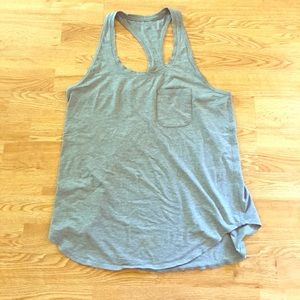 Grey Lululemon Yogini Tank