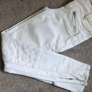 White jeans